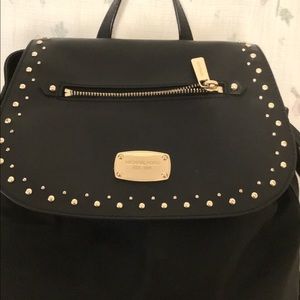 Black Michael Kors backpack